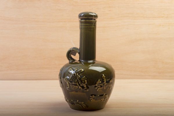 Arthur Wood Lambeth Ware wine decanter