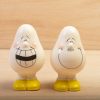 Smiley egg salt and pepper pots
