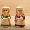 Old lady salt and pepper pots